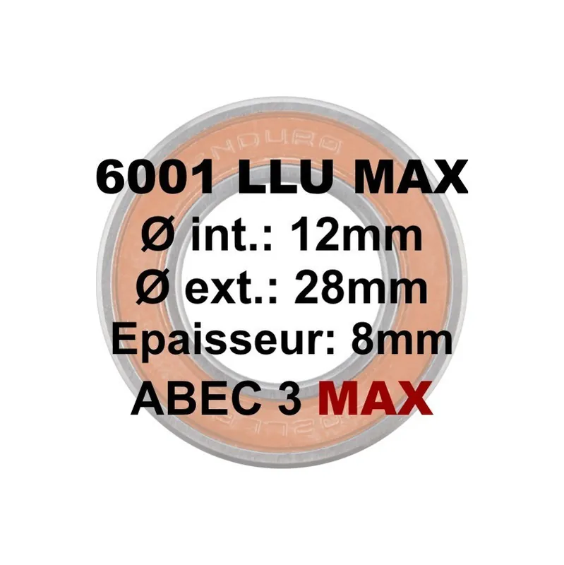 Acheter Direct Roulement 6001 LLU MAX 12x28x8