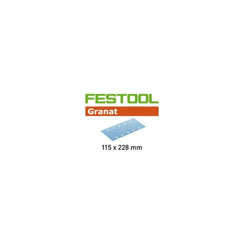 Abrasif - FESTOOL 498945 - 115x228 mm - grain 60 - Bte 50 Retour Gratuit