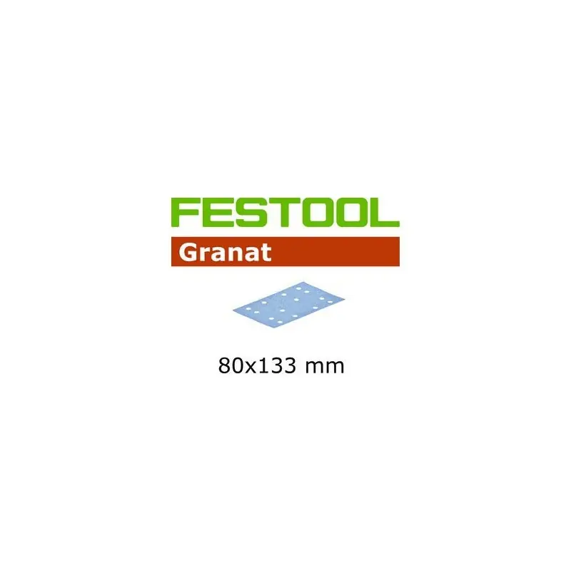 Abrasif - FESTOOL 499628 - 80x133 mm - grain 100 - Bte 100 Livraison Gratuite